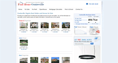 Desktop Screenshot of findhomecentreville.com